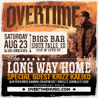 OVERTIME: The Long Way Home Tour w/ KRIZZ KALIKO in Sioux Falls