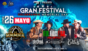 El Fantasma, Los Dos Carnales y Gerardo Díaz en East St. Louis