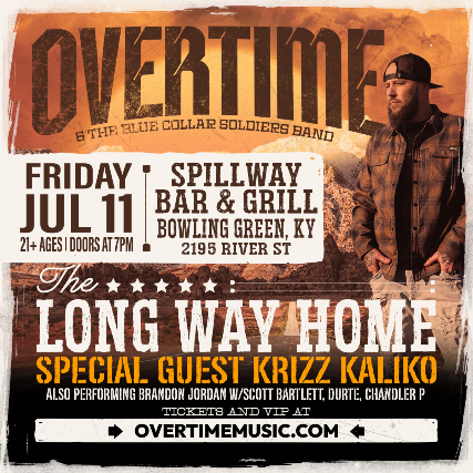 OVERTIME: The Long Way Home Tour w/ KRIZZ KALIKO in Bowling Green