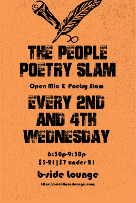 THE PEOPLE: POETRY SLAM