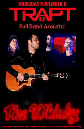 TRAPT (Full Band Acoustic), Sketch Sanders, This Fire Burns