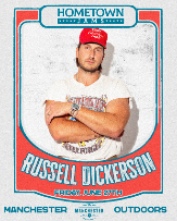 Hometown Jams: Russell Dickerson with Elizabeth Nichols  - Outdoors