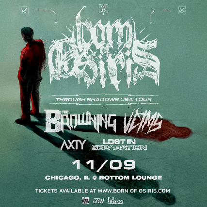 Born of Osiris "Through Shadows USA Tour"