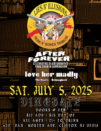 Lies N' Illusions, After Forever (Black Sabbath Tribute), Love Her Madly: The Doors Reimagined
