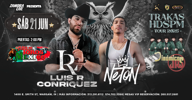 Luis R Conríquez y Neton en Warsaw