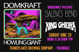 Domkraft / Howling Giant / Salem's Bend / King Ghidra