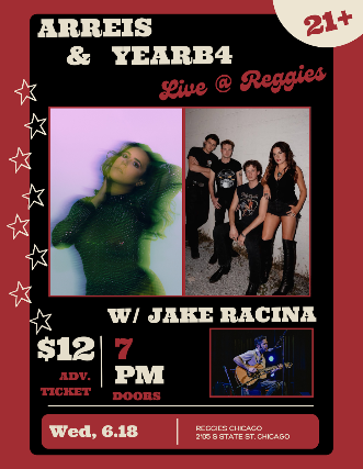 Arreis + YEARB4 w/ Jake Racina