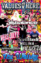 Values Here, In Balance, Scarlet Bandit, Melina, Septa Coda, Blazed