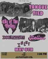 152 Productions Presents: Tongue Tied, Lily of the Valley, Doolittle, Stellus, and Inlet in Orlando