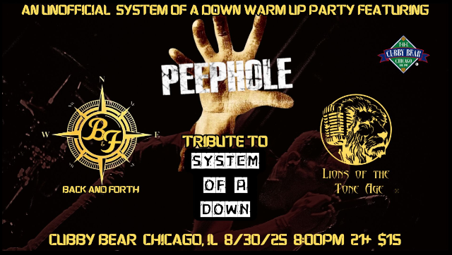 Peephole w/ Back and Forth and Lions of the Tone Age