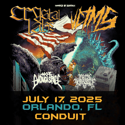 Crystal Lake and VCTMS, with Not Enough Space and Face Yourself in Orlando