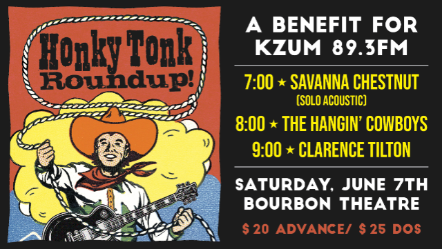 Honky Tonk RoundUp: A KZUM Benefit