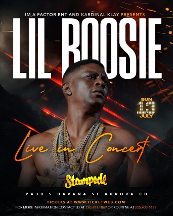 LIL BOOSIE LIVE IN CONCERT