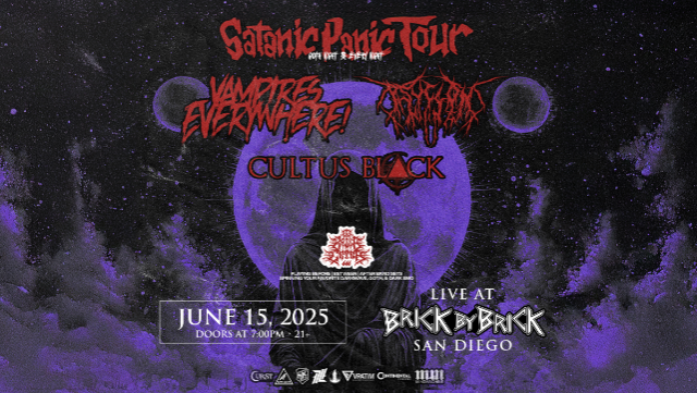 The Satanic Panic Tour: Vampires Everywhere & Psyclon Nine with special guests at Brick by Brick
