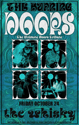 The Burning Doors (The Ultimate Doors Tribute), Kevin Arak, Trickshooter, Giselle