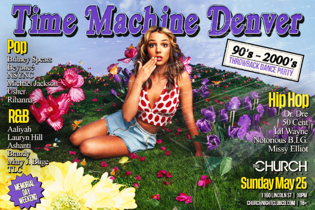 Time Machine: 90s - 2000s Throwback Dance Party
