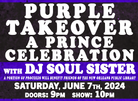 Purple Takeover: A Prince Celebration with DJ Soul Sister