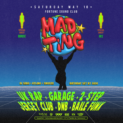 Mad Ting at Wya? Saturdays