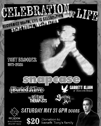 Celebration of Life w/ Snapcase & Friends