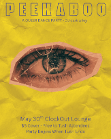 Clock-Out Lounge Presents: Peekaboo Dance Party (right after TUSH)