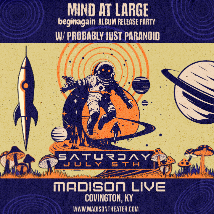Mind at Large: beginagain Album Release Party - with Probably Just Paranoid