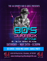 80"s Jukebox Dance Party w/ DJKAZ