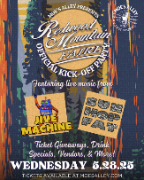 The Redwood Mountain Faire Official Kick-off Party ft. Jive Machine, Sun Hop Fat and more!