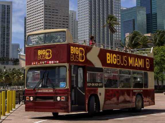 Rock and Ride! Hard Rock Cafe Miami and Big Bus Tours Miami