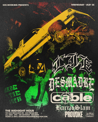 LIE, Desmadre, Cable, Barrio Slam, Provoke