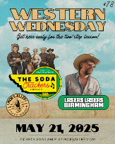Western Wednesday #78: The Soda Crackers + Lasers Lasers Birmingham