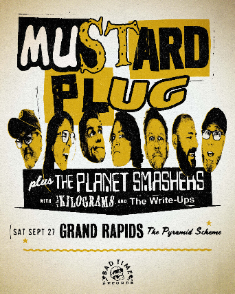 Mustard Plug + Planet Smashers + The Kilograms + The Write-Ups