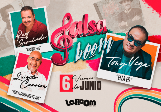 Salsa Boom! Tony Vega Ray Sepulveda Lusito Carrion