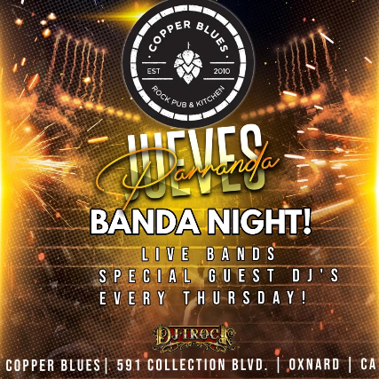 Copper Blues Oxnard Banda & Grupo Night