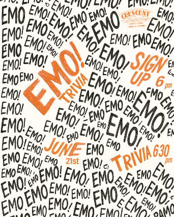EMO TRIVIA! HOSTED BY MARCUS RUSHMORE OF LET ALONE