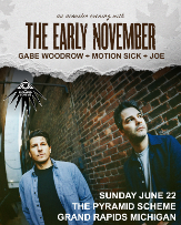 The Early November - Acoustic Performance + Gabe Woodrow + Motion Sick + JOE