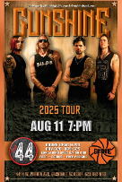 Gunshine at The 44 with special guests TBA