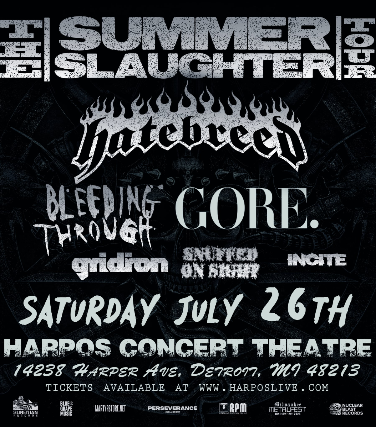 Hatebreed: SUMMER SLAUGHTER TOUR 2025