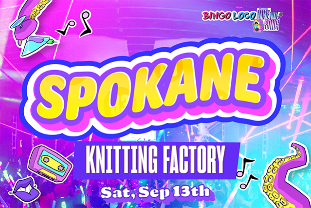 Bingo Loco presents Name That Song - Spokane (9/13)