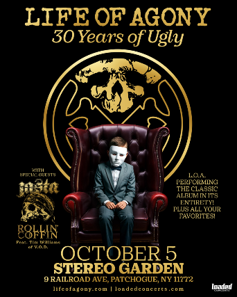 Life of Agony, Jasta, Rollin' Coffin (Ft. Tim Williams of V.O.D.)