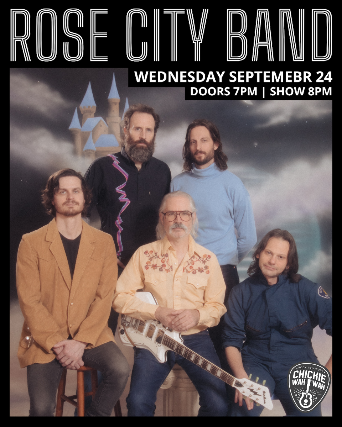 Rose City Band w/ support from Sarah Louise