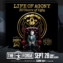 LIFE OF AGONY “UGLY” tour with special guests JASTA