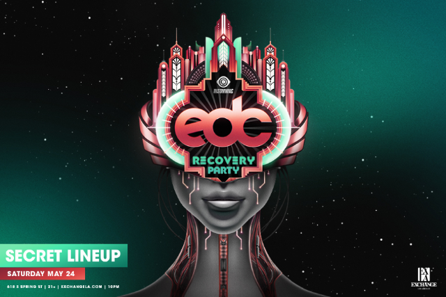 EDC Recovery Party: Secret Lineup