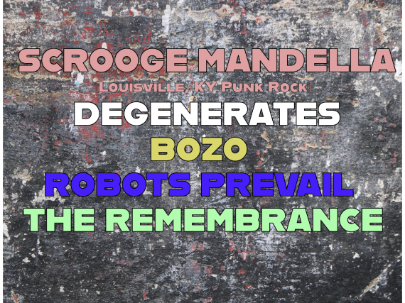 SCROOGE MANDELLA WITH DEGENERATES, BOZO,ROBOTS PREVAIL AND THE REMEMBERANCE