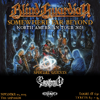 Blind Guardian "Somewhere Far Beyond" Tour in Tampa
