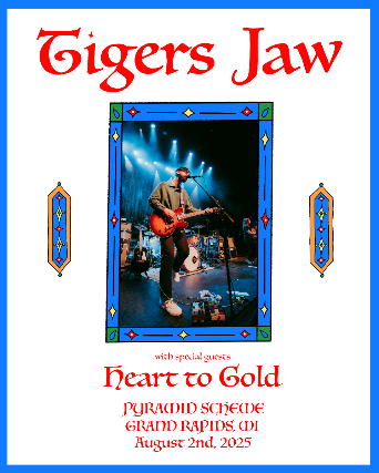 Tigers Jaw + Heart To Gold
