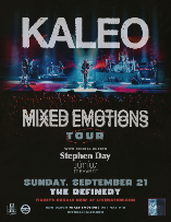 KALEO- Mixed Emotions Tour