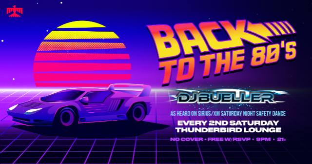 Back to the 80's Party
