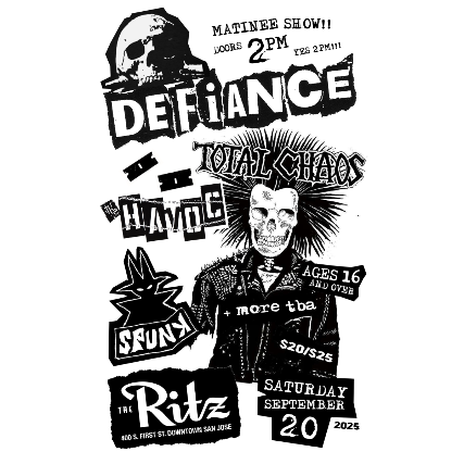 Defiance, Total Chaos, Mokosos, The Havoc, Spunk