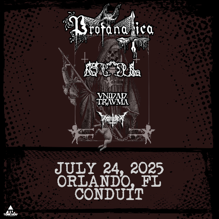 Profanatica, Knoll, Unidad Trauma, and Pontifex in Orlando