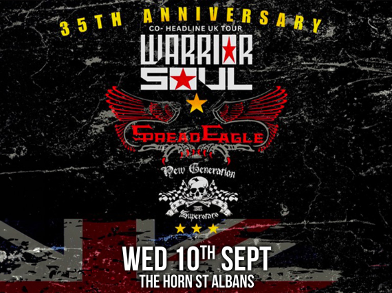 Warrior Soul, Spread Eagle, New Generation Superstars
